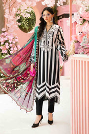 3 Piece Embroidered Lawn Suit | MPT-2609-B