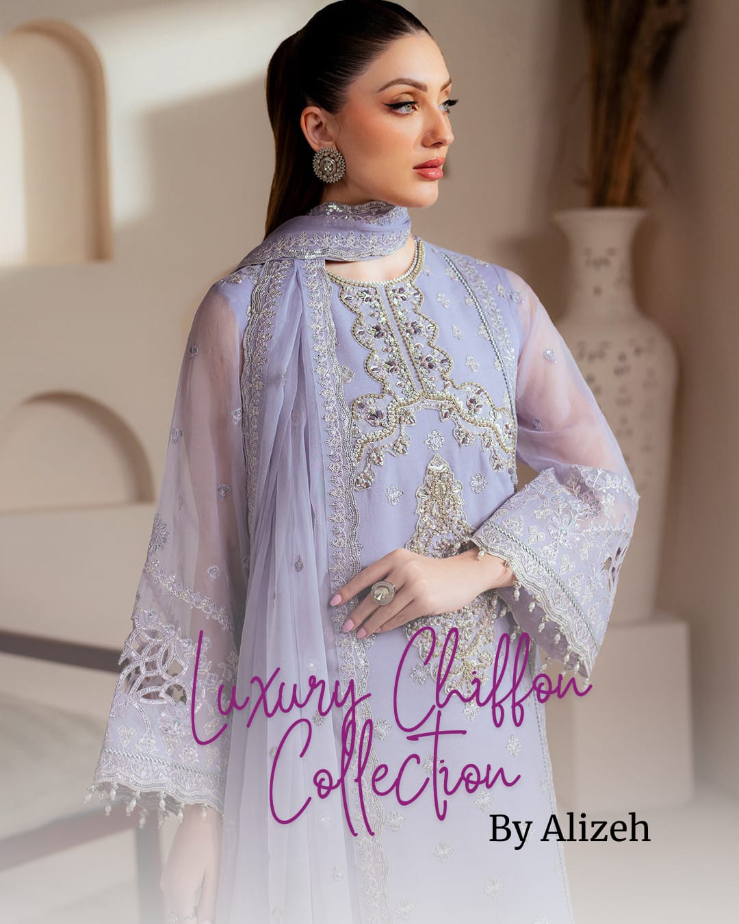 Luxury Chiffon Collection by Alizeh