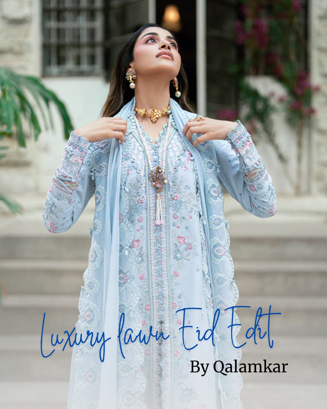 Qalamqar Luxury Lawn Collection Eid Edit