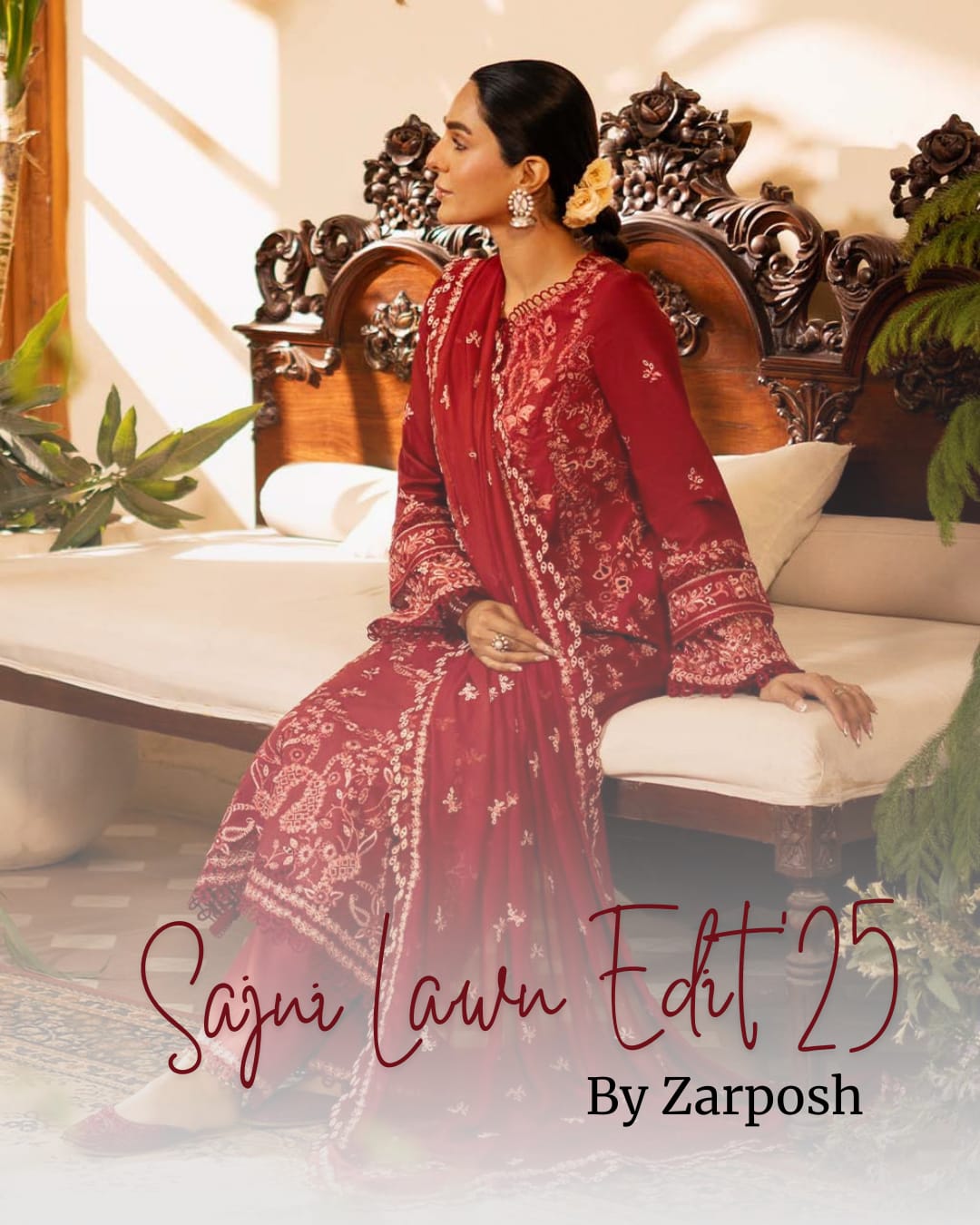 Sajni Lawn Edit '25 by Zarposh