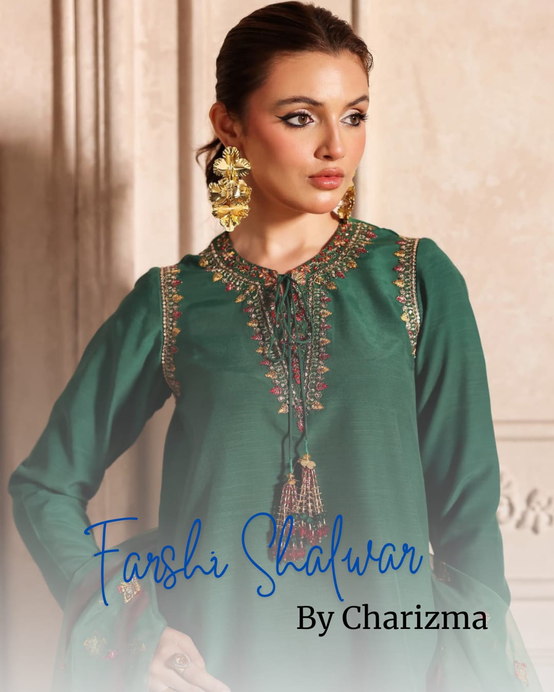 Charizma Farshi Shalwar