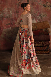 3-PC Embroidered Raw-Silk Suit CMA-5-06