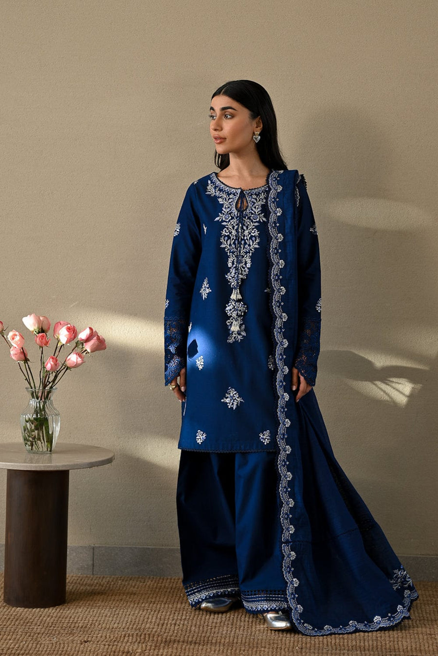 Luxury Embroidered Lawn Shirt
