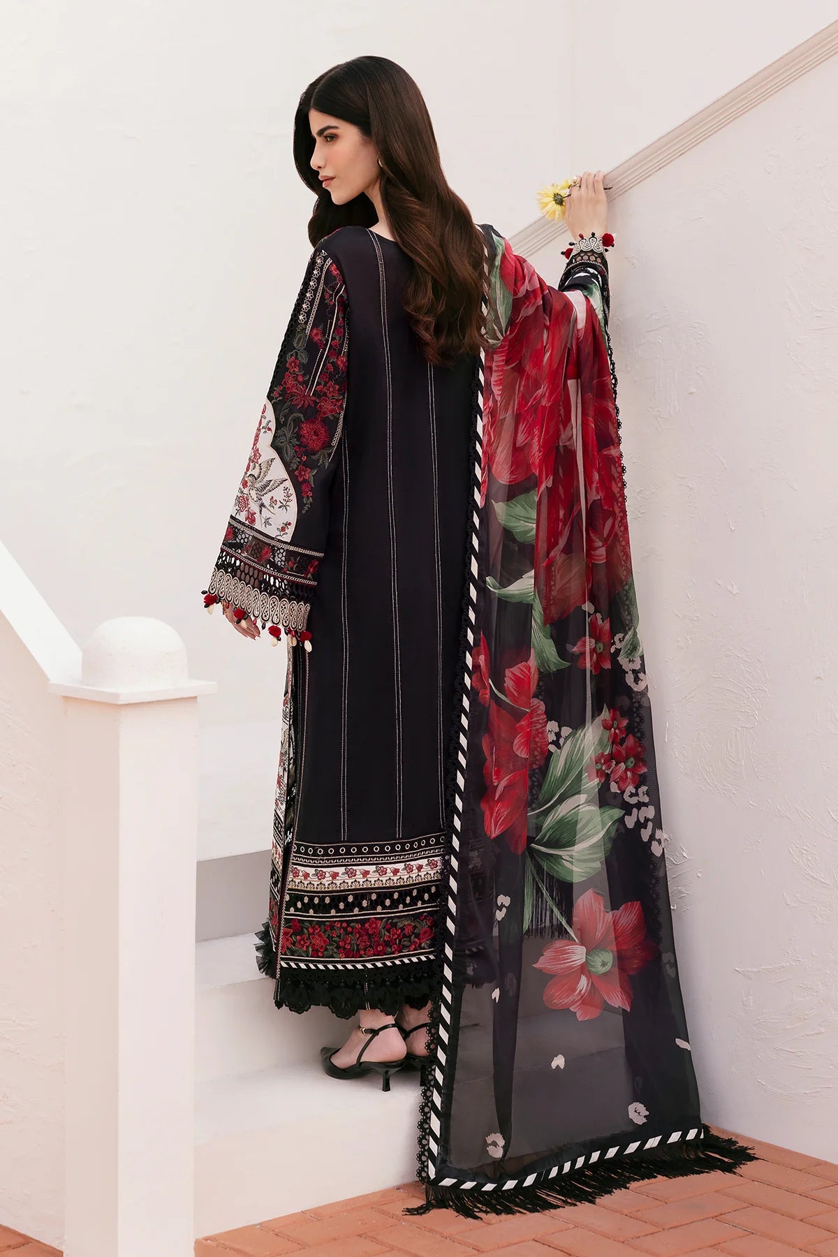 EMBROIDERED LAWN EL-D01