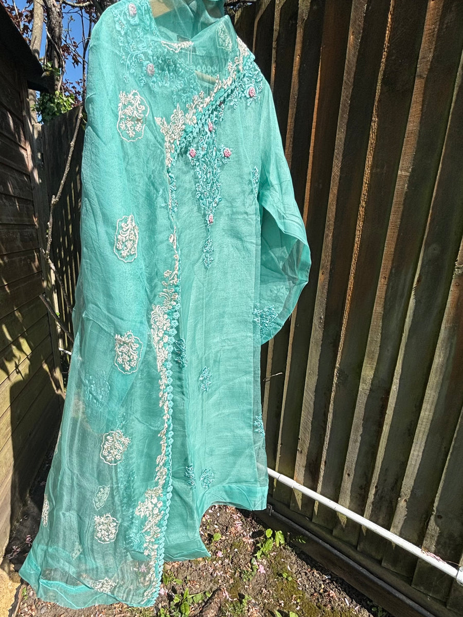 Agha Noor Organza 2 piece