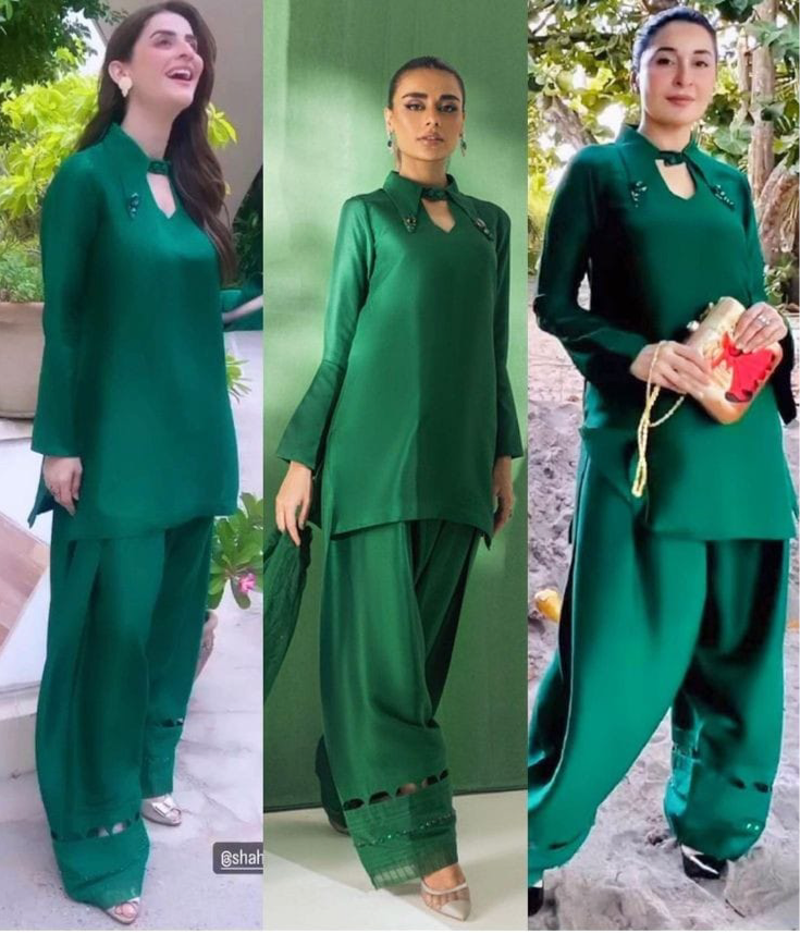 Farshi shalwar /blue /brown /orange /red /pink ( pre order)