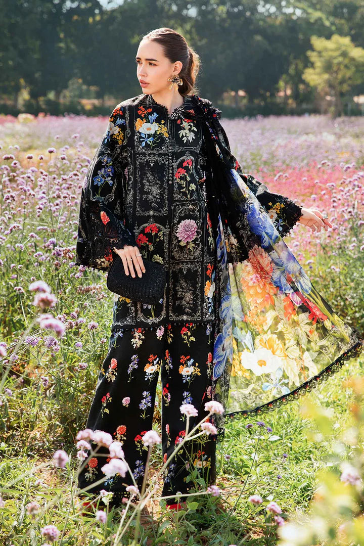 3 Piece Printed Lawn Suit | MPT-2511-B