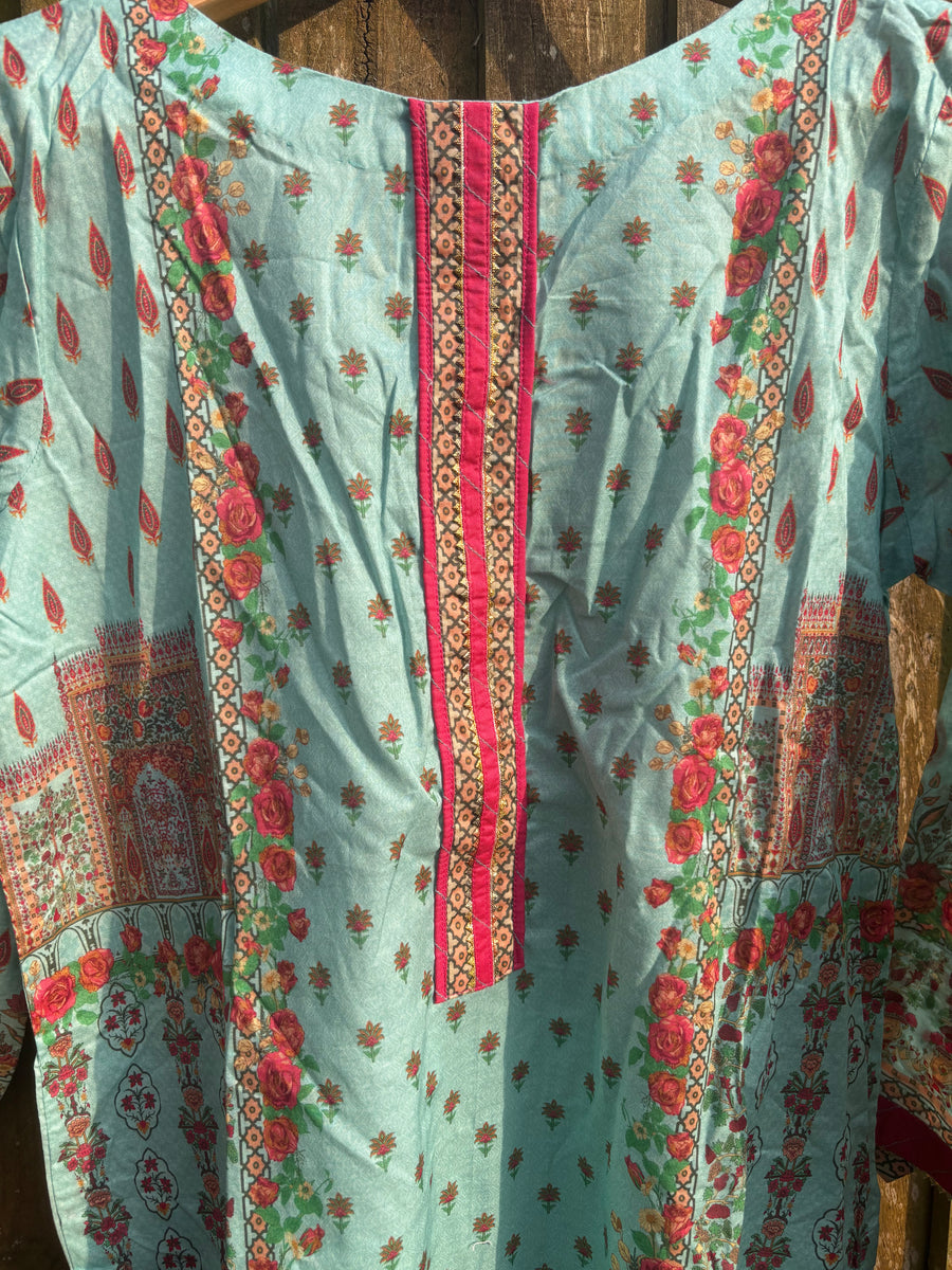 Bin Saeed Lawn 3-piece Suit