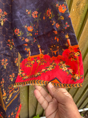 Bin Saeed 2-piece Embroidered Lawn Suit