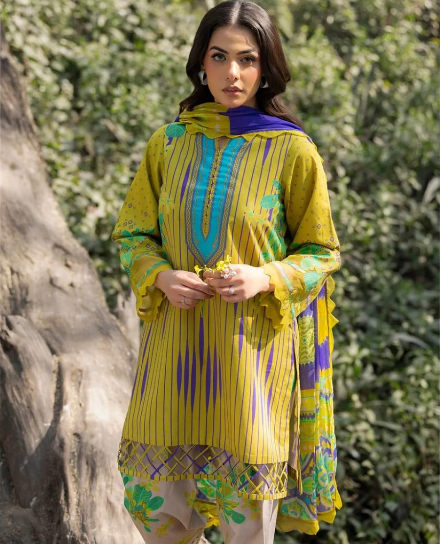 C-print - Printed Lawn Suit Vol-II