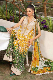 3 Piece Embroidered Lawn Suit | MPT-2606-A