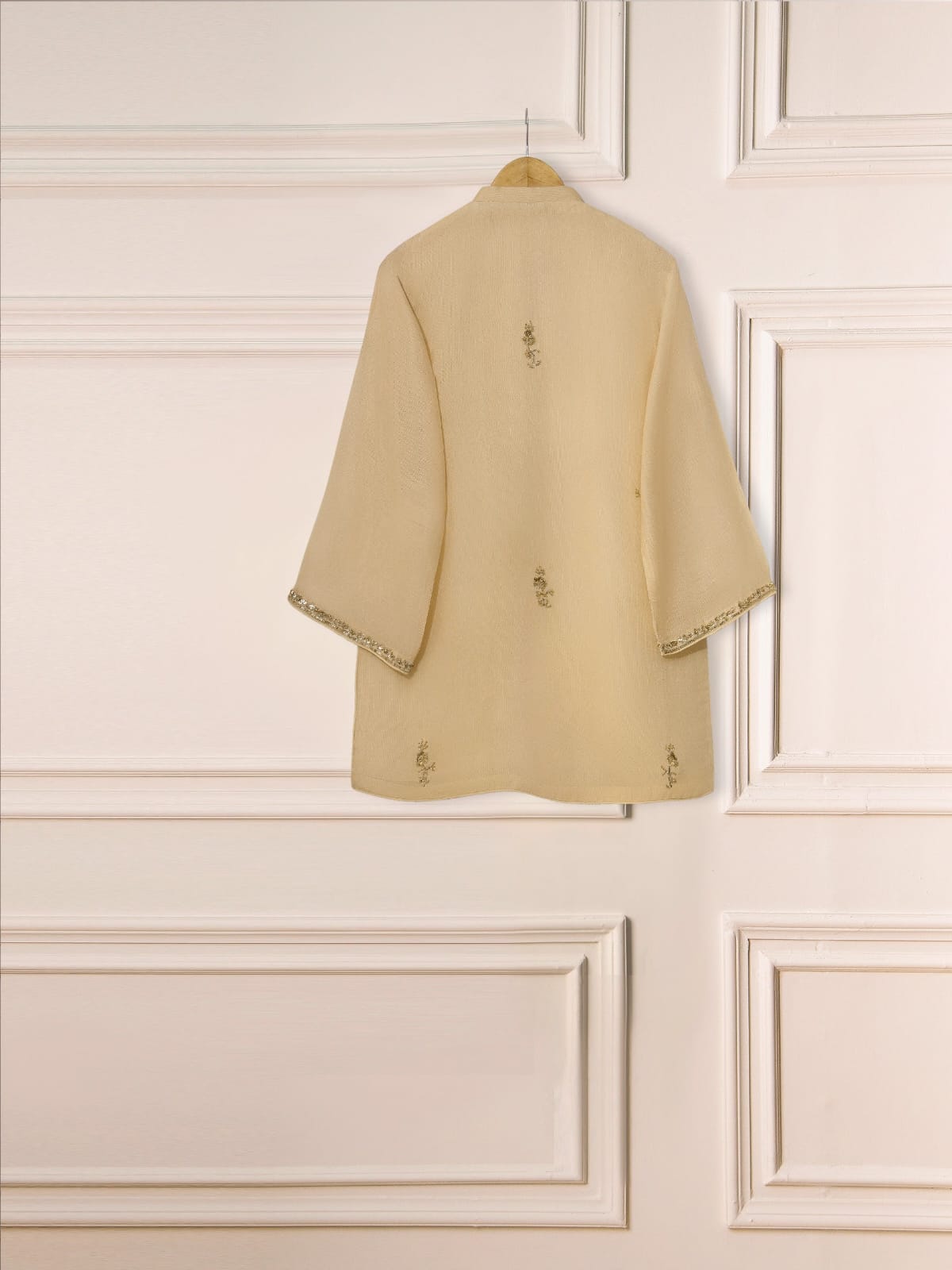 Aghanoor cotton net 3 piece