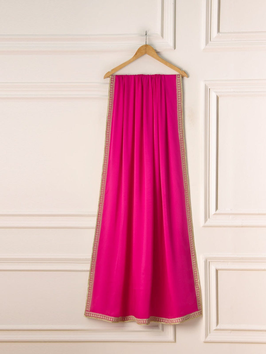 Aghanoor 3 piece cotton net suit