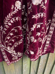 Agha Noor Velvet Kurti