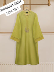 Aghanoor cotton net shirt only