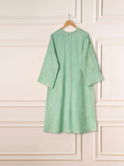 Aghanoor 3 piece silk suit