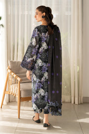 EMBROIDERED PRINTED LAWN UF-4093