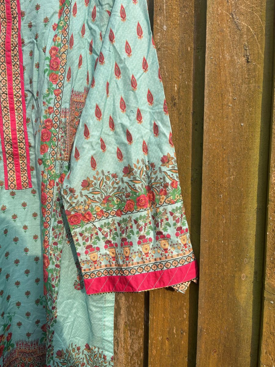 Bin Saeed Lawn 3-piece Suit