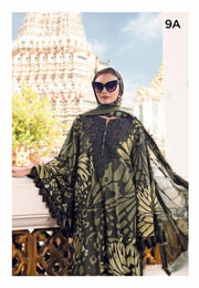 3 Piece Embroidered Linen Suit