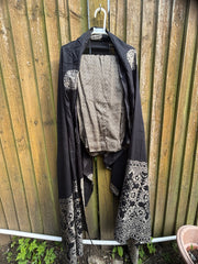 Black Embroidered Lawn Suit