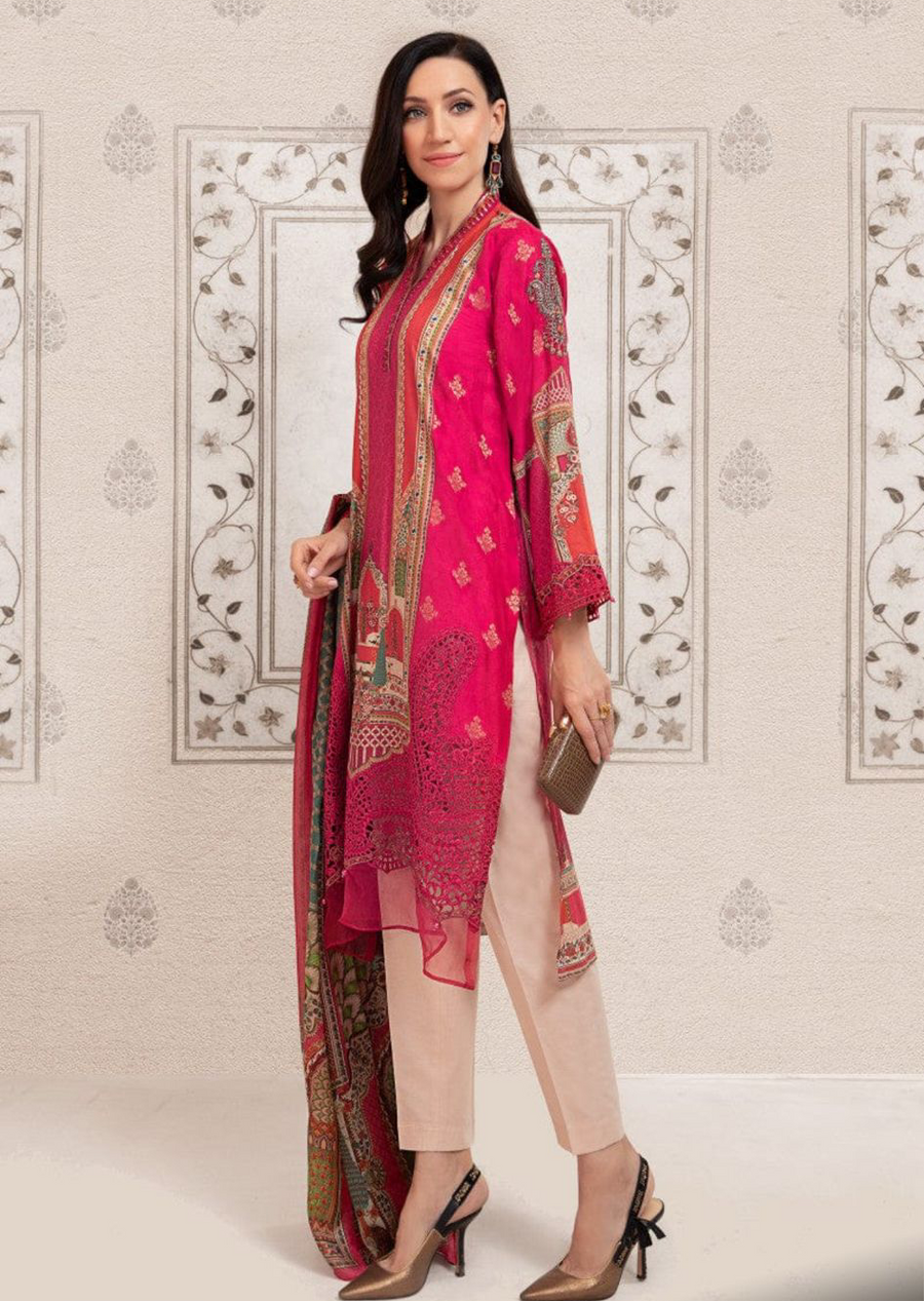 Maria b lawn 3 piece suit