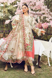 3 Piece Embroidered Lawn Suit | MPT-2605-A