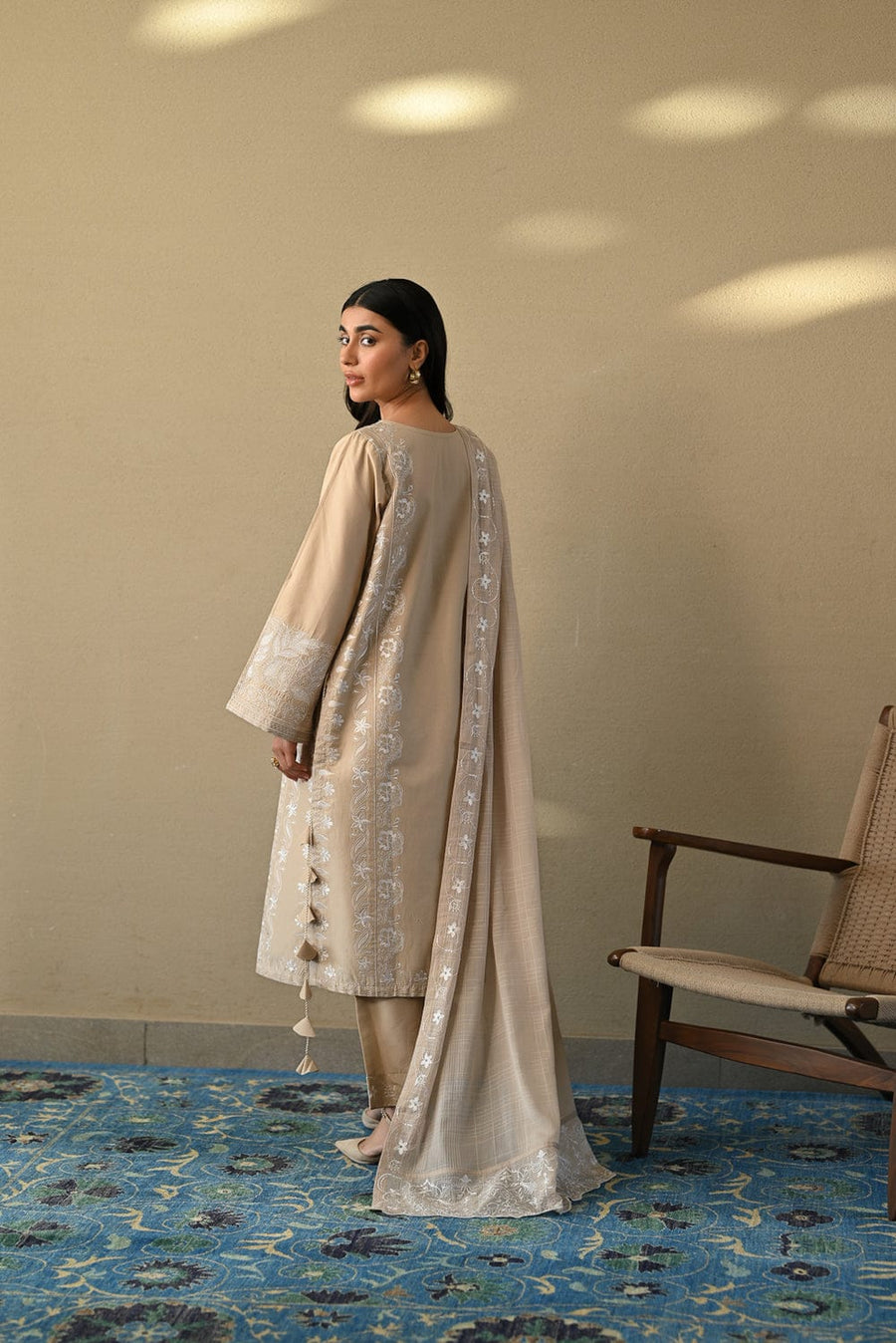 Luxury Embroidered Lawn Shirt