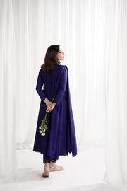 Luxury Embroidered Kalidaar Lawn Shirt