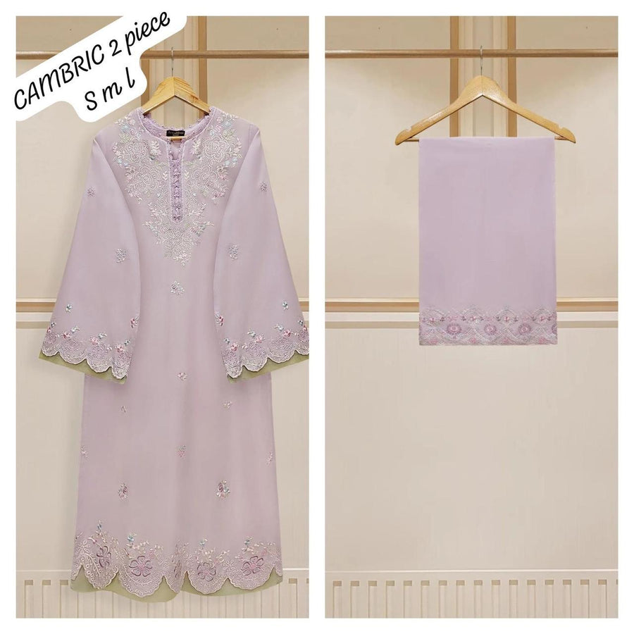 Aghanoor cambric 2 piece