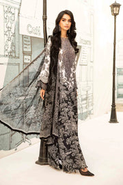 3 Piece Embroidered Lawn Suit | MPT-2608-B