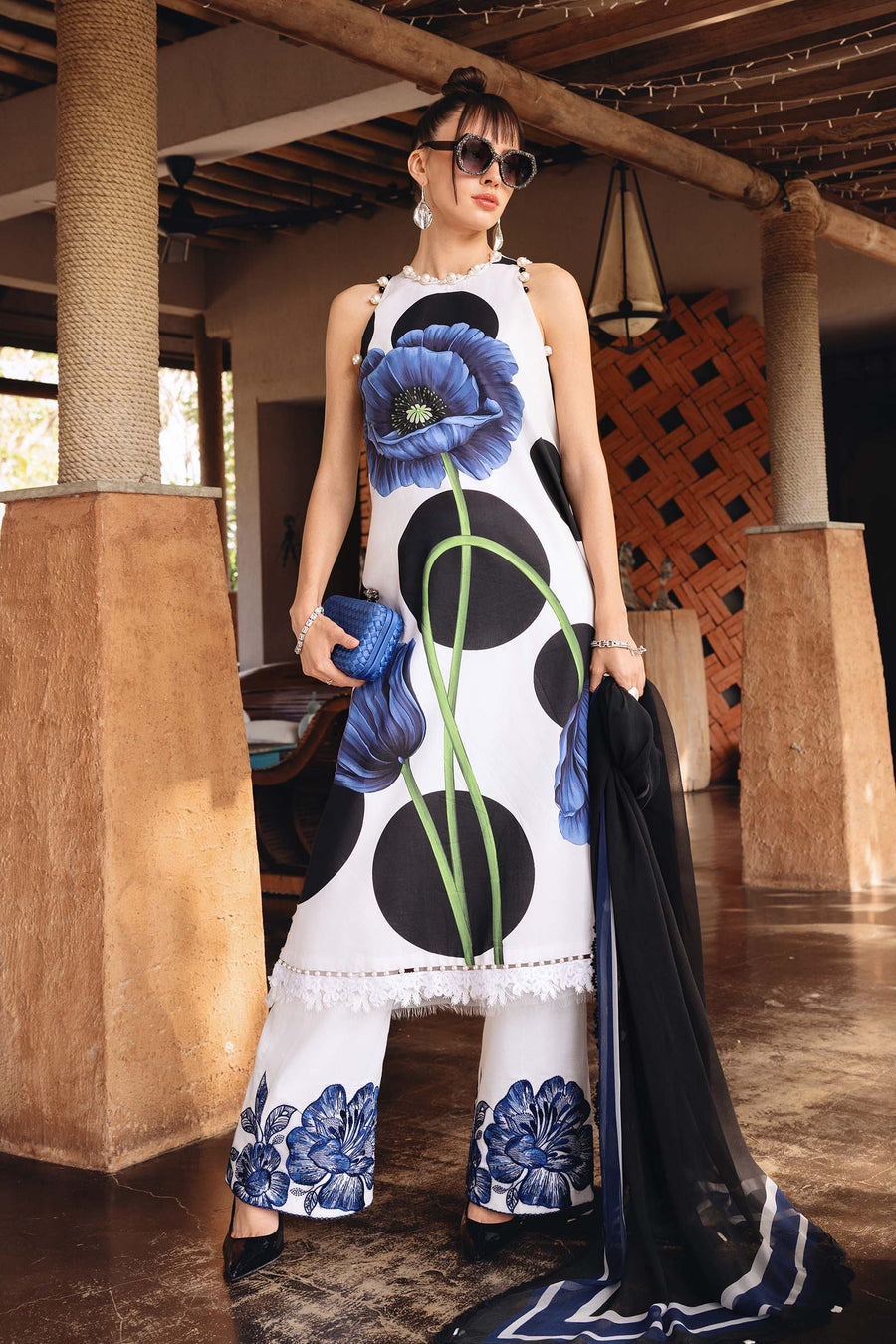 3 Piece Embroidered Lawn Suit