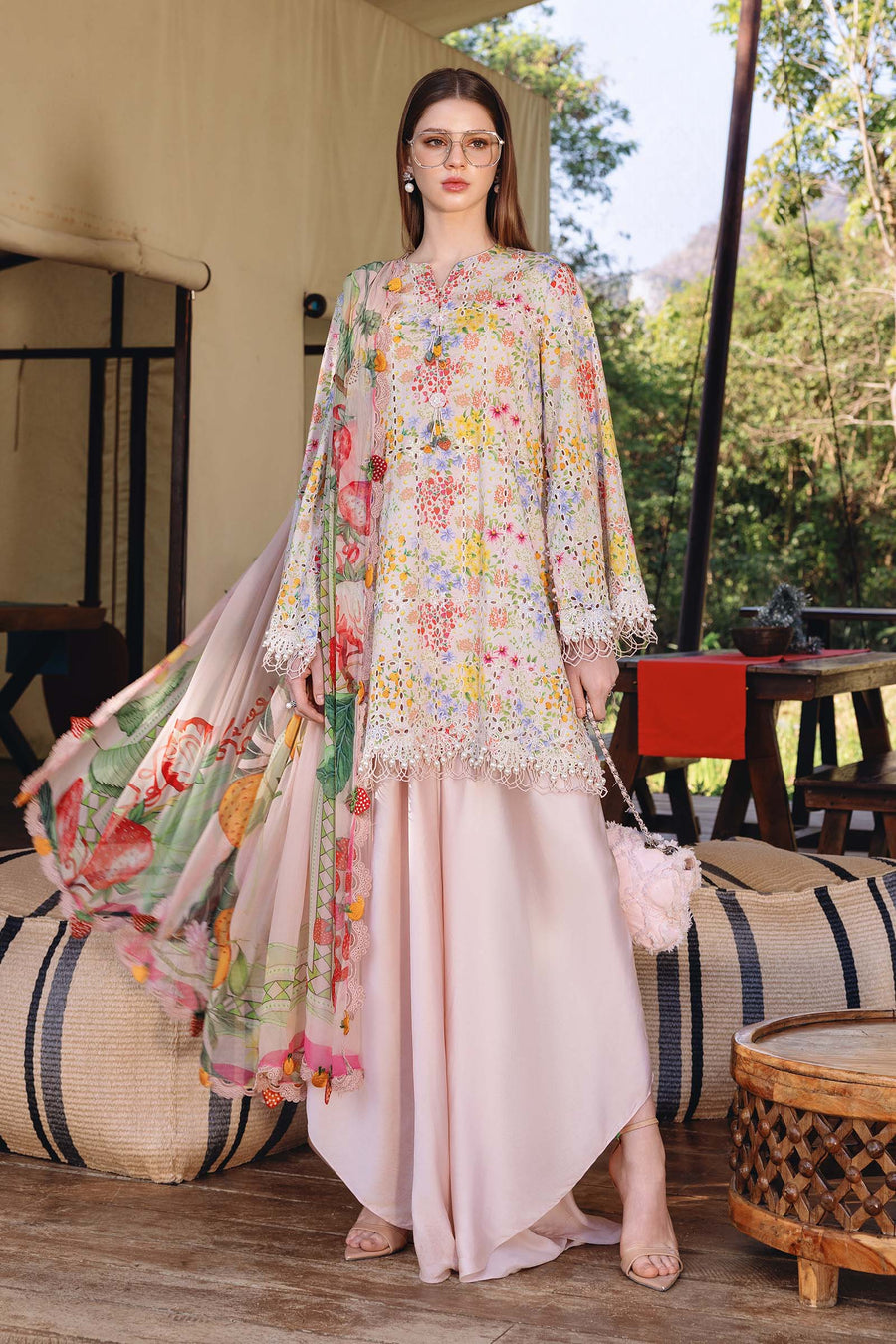 3 Piece Embroidered Lawn Suit