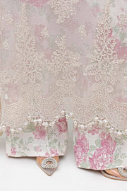 3 Piece Embroidered Chiffon Suit | MPC-25-101