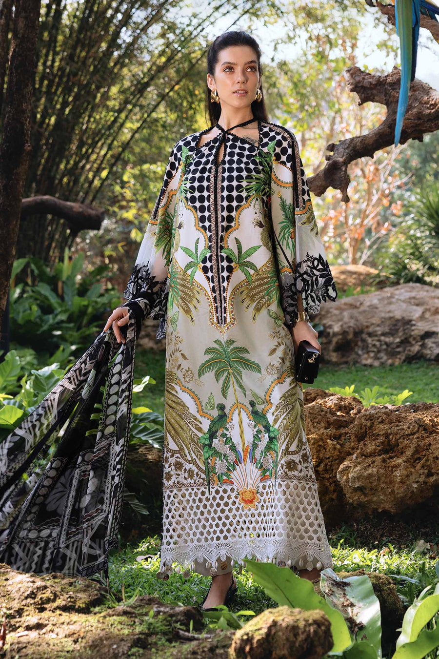 3 Piece Embroidered Lawn Suit