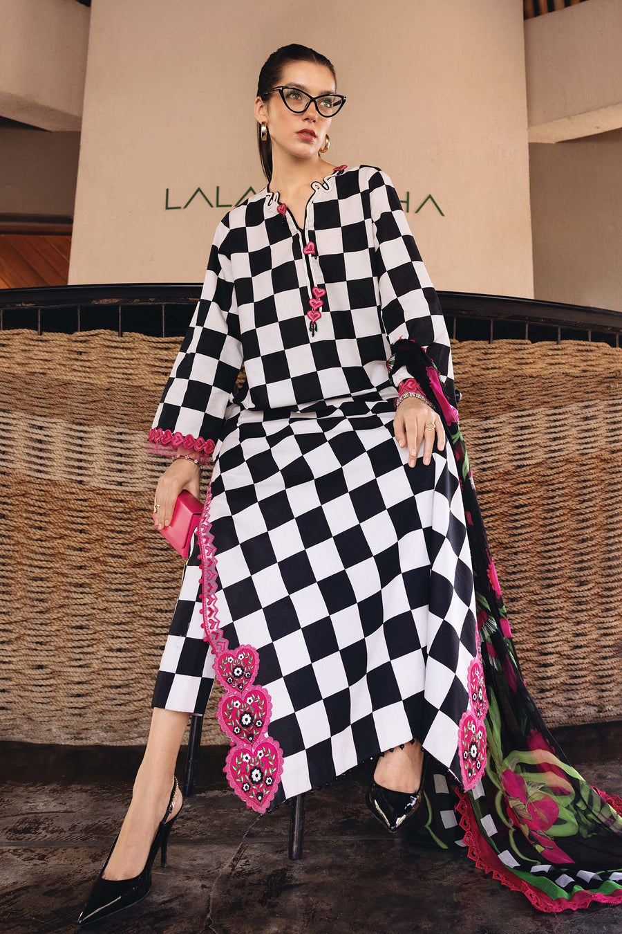 3 Piece Embroidered Lawn Suit