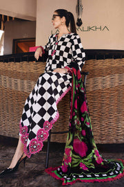 3 Piece Embroidered Lawn Suit