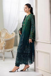 3 Piece Embroidered Chiffon Suit | MPC-25-106
