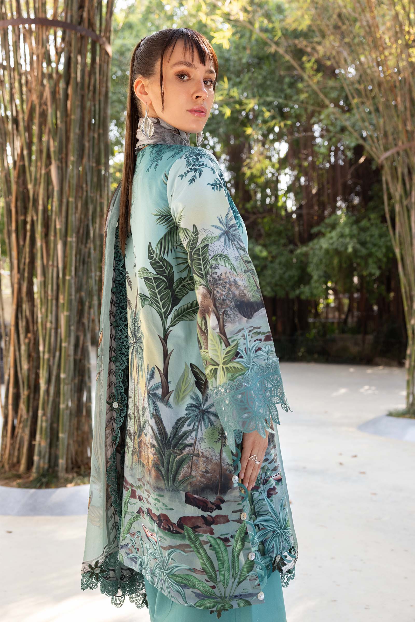 3 Piece Embroidered Lawn Suit (Copy) (Copy)