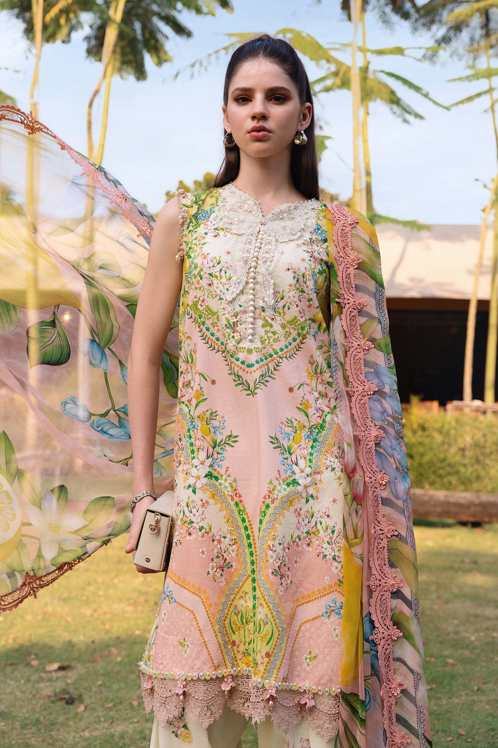 3 Piece Embroidered Lawn Suit