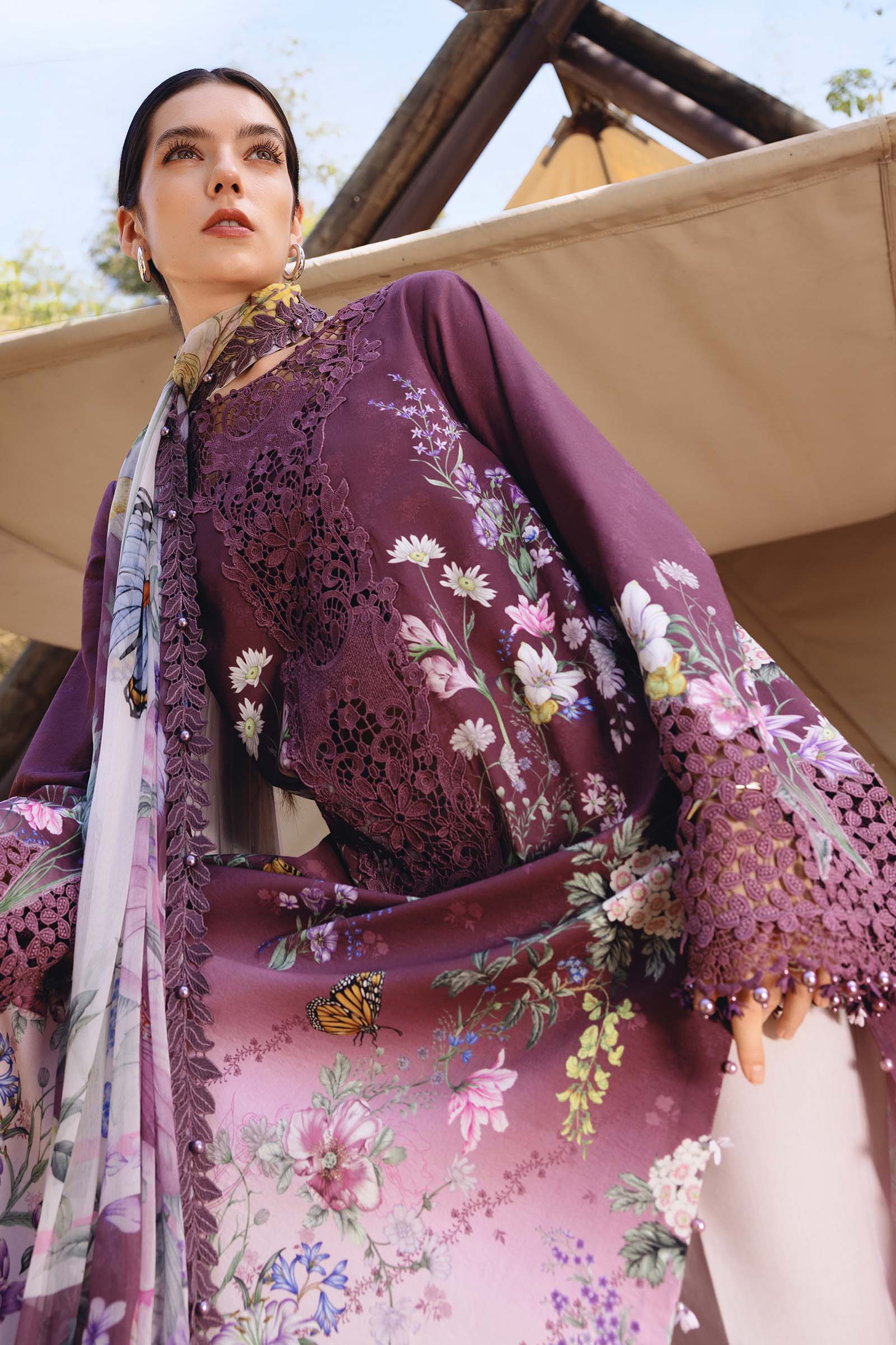 3 Piece Embroidered Lawn Suit