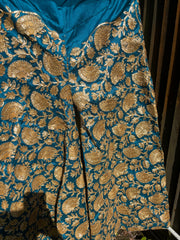 Customised chiffon shirt with gotta gharara (two legs )