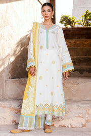 Embroidered Shirt Shalwar Dupatta - 0804