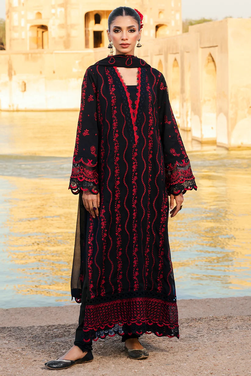 Embroidered Shirt Shalwar Dupatta - 0822