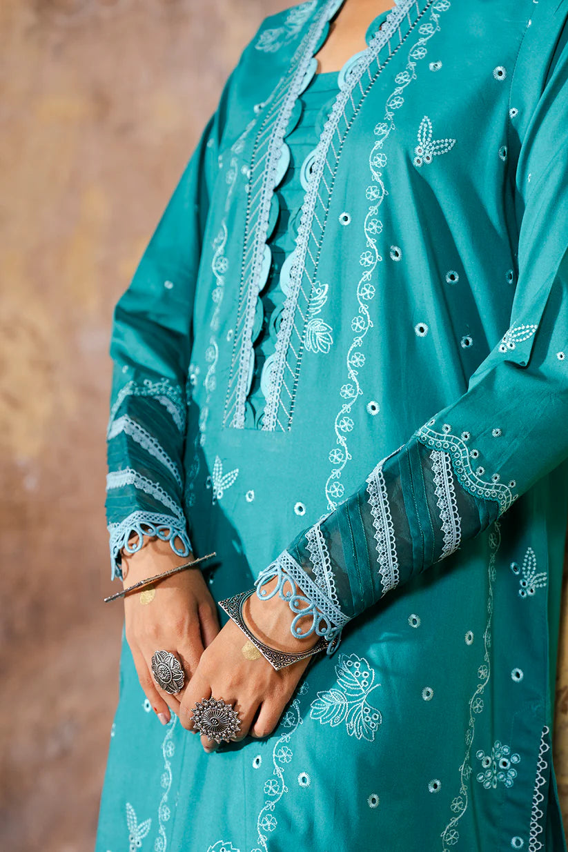 Embroidered Shirt Shalwar Dupatta - 0823
