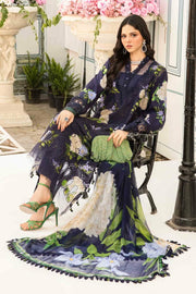 3 Piece Embroidered Lawn Suit | MPT-2602-B