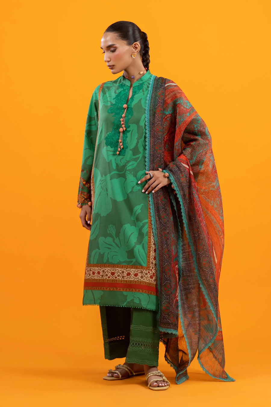 3 Piece Lawn Suit
