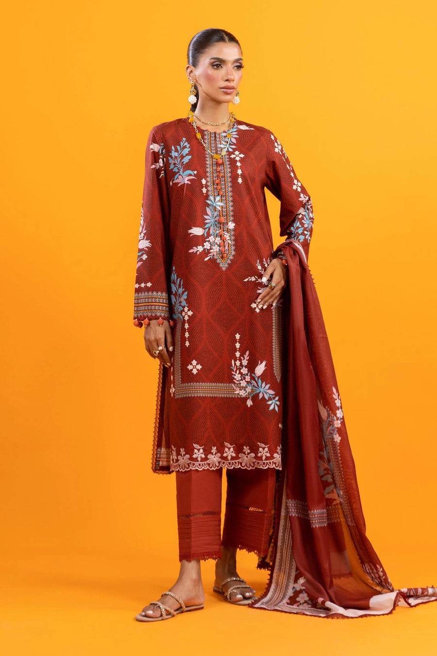 3 Piece Lawn Suit