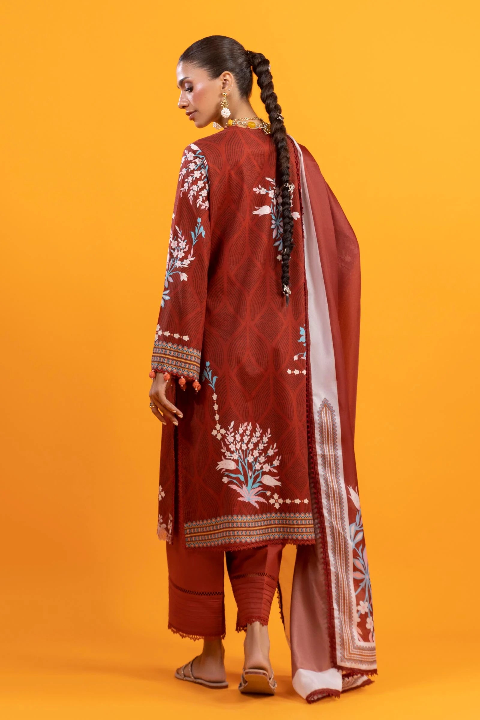 3 Piece Lawn Suit