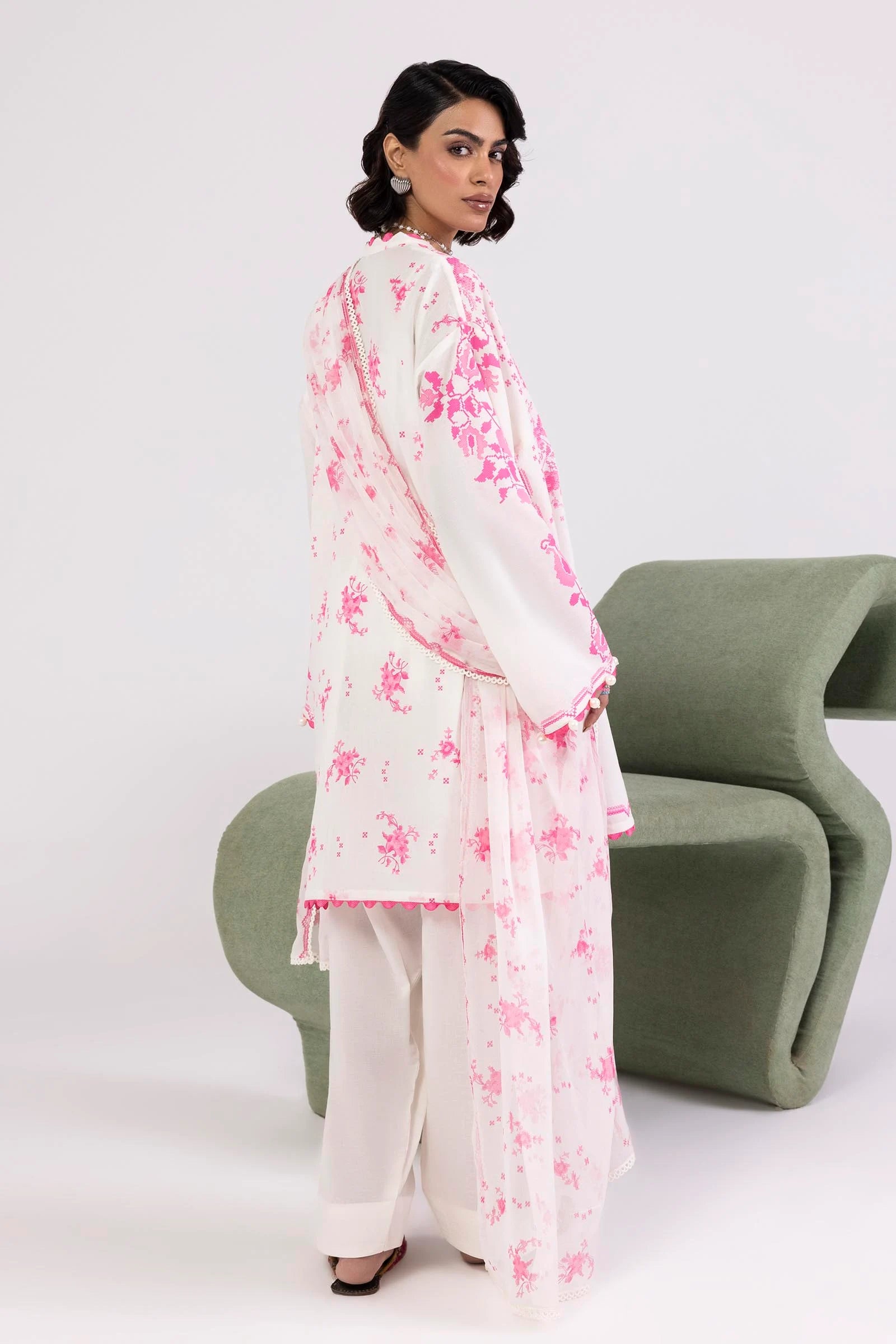 3 Piece Lawn Suit