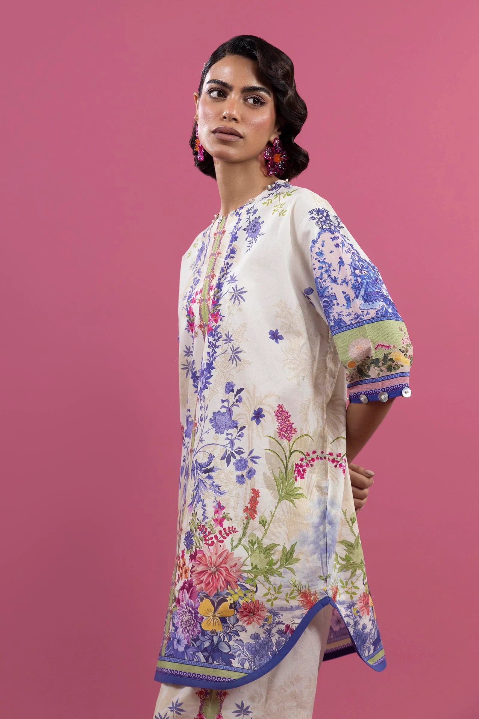2 Piece Lawn Suit